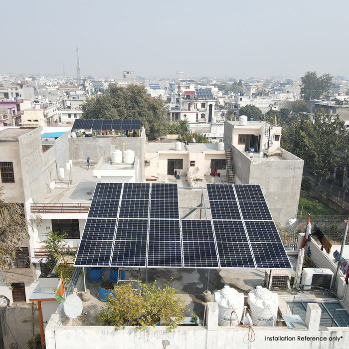 Loom Solar 3kW Grid Connected Rooftop Solar System