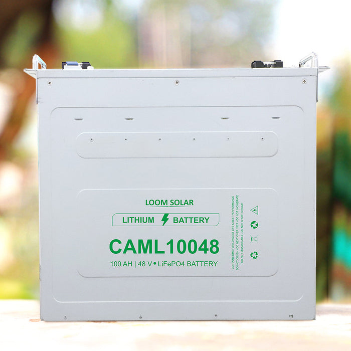 CAML 100 Ah / 48 Volt, 5 kWh Lithium Battery for Home, Business